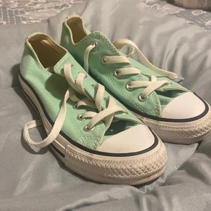 Converse All Star Shoes - Mint Color